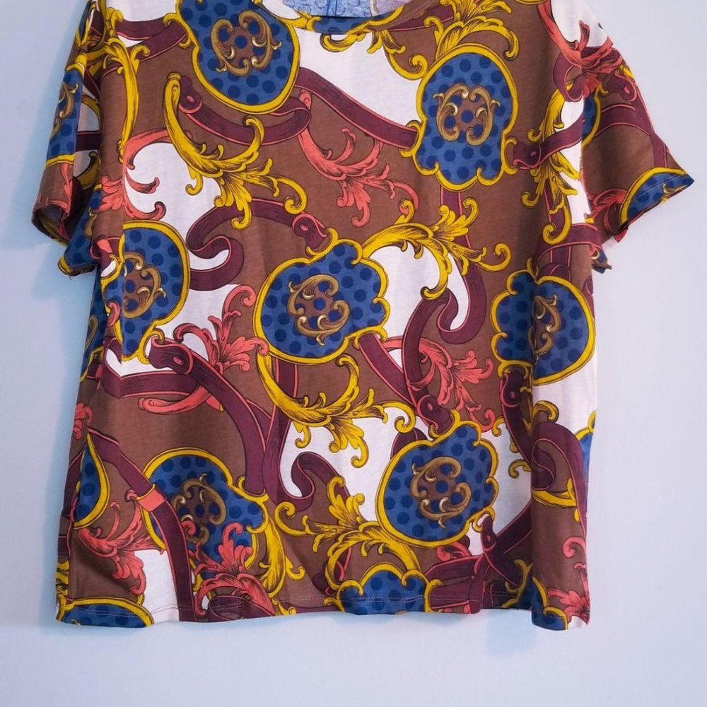Zara Trafaluc  Patterned Top